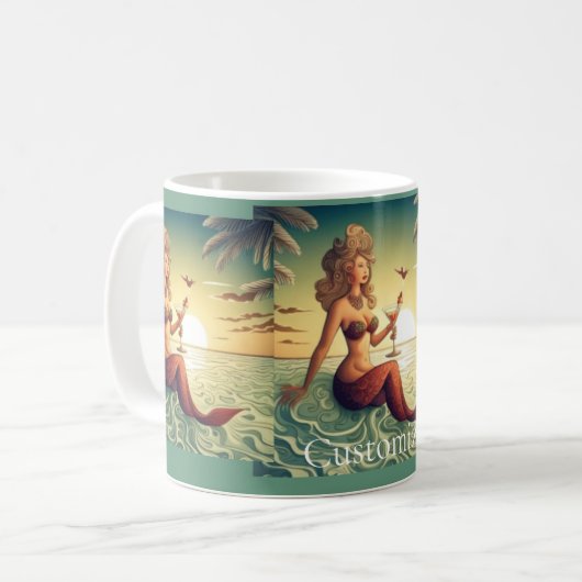 Classy Martini Mermaid Thunder_Cove Kaffeetasse (Vorderseite Links)