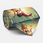 Classy Martini Mermaid Thunder_Cove Krawatte (Gerollt)