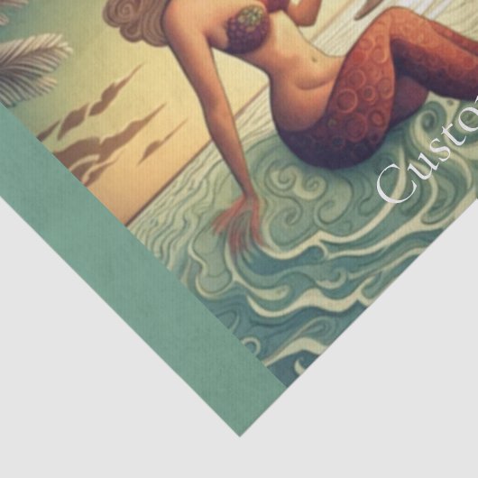 Classy Martini Mermaid Thunder_Cove Seidenpapier (Ausschnitt)