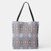 Classy Mattiert Mit Monogramm Tote Bag Tasche (Rückseite)