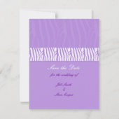 Classy Mauve Save the Date (Vorderseite)