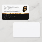 Classy Medical Telehealth Beruflich Visitenkarte (Vorne/Hinten)