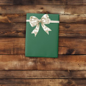 Classy Medium Dunkel Weihnachts Grünpapier Geschenkpapier