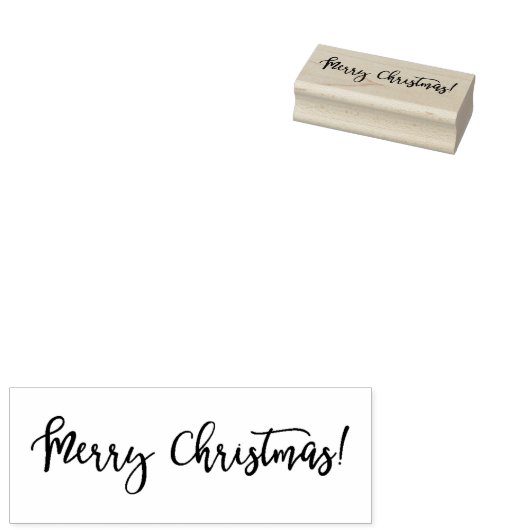 Classy Merry Christmas Gummistempel (Stempel)