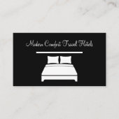 Classy Modern Hotel Travel Business Cards Visitenkarte (Vorderseite)
