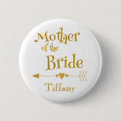 Classy Mother of the Bride Button (Vorderseite)