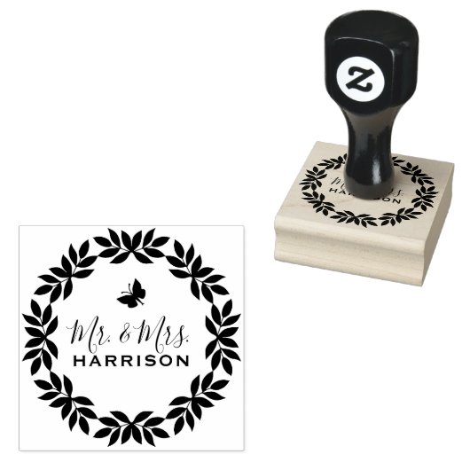 Classy Mr & Mrs. Gummistempel (Stempel)