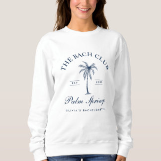Classy Navy Beach Junggeselinnen-Abschied Sweatshirt