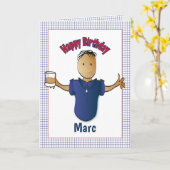 Classy Neat Special Birthday Card für männliche Gä Karte (Gelbe Blume)