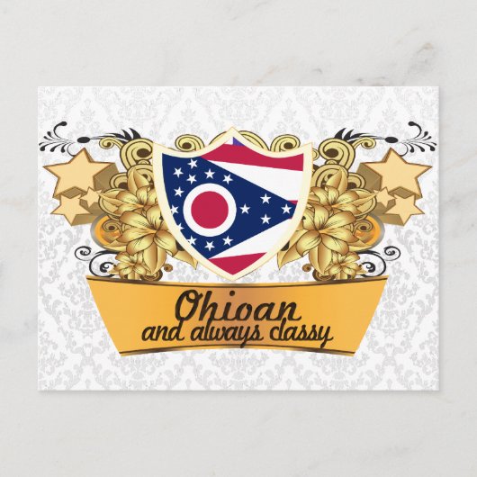 Classy Ohioan Postkarte (Vorderseite)