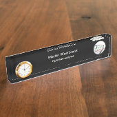 Classy Ophthalmologin Office Namensplakette (Seite)