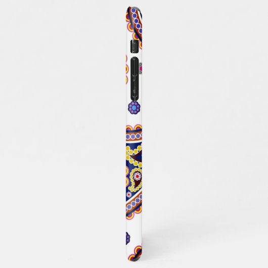 Classy Paisley Designs iPhone Hülle (Linke Seite)