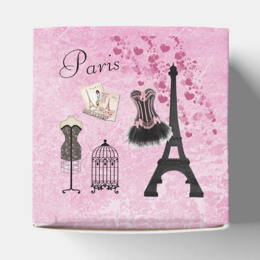 Classy Paris Fashion Eiffel Tower Geschenkschachtel (Oben)