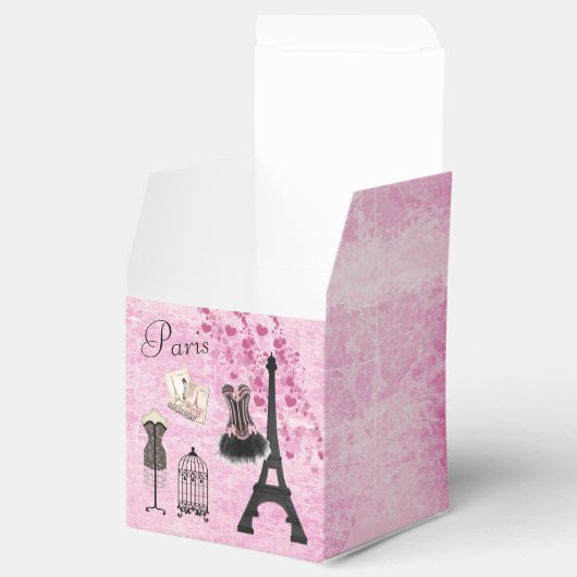 Classy Paris Fashion Eiffel Tower Geschenkschachtel (Geöffnet)