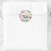 Classy Peony Sticker (Tasche)