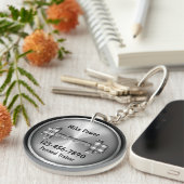 Classy Personal Trainer Promoter Promotions Schlüs Schlüsselanhänger (Vorderseite rechts)