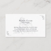 Classy Pet Salon Spitz & Golden Retriever Dog Visitenkarte (Rückseite)