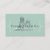 Classy Pet Salon Spitz & Golden Retriever Dog Visitenkarte (Vorderseite)