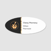 Classy Pharmacy Mitarbeiter Name Tags Namensschild (Vorderseite)