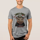 Classy Pig Pick Tri-Blend Shirt (Vorderseite)