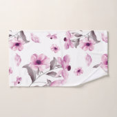 Classy Pink Blume Badetuch Set (Handtuch)