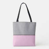 Classy Pink Monogram Tasche (Rückseite)