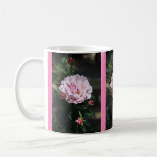 Classy Pink Rose Schöne Naturfotografie Kaffeetasse