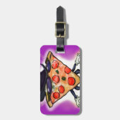 Classy Pizza Gepäckanhänger (Vorderseite vertikal)