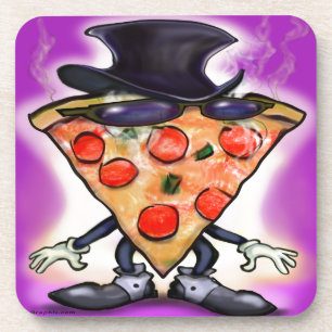 Classy Pizza Getränkeuntersetzer