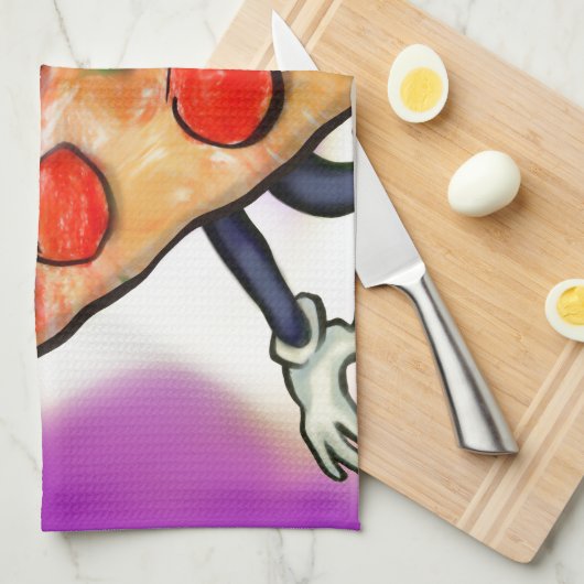 Classy Pizza Küchentuch (Viertel Falte)