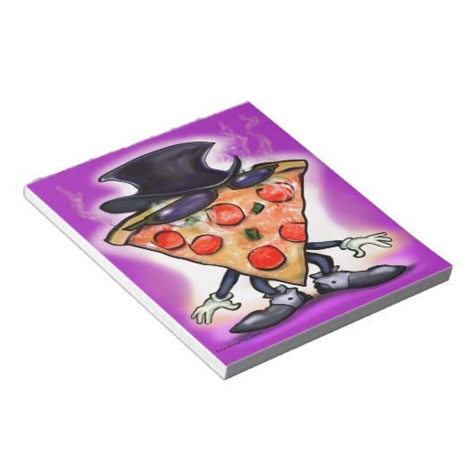 Classy Pizza Notizblock (angewinkelt)