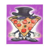 Classy Pizza Notizblock (Vorderseite)