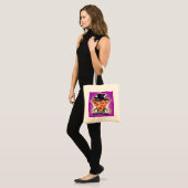 Classy Pizza Tragetasche (Vorderseite (Model))