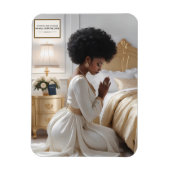 Classy Praying Mother 3" x 4" Foto Magnet (Vertikal)