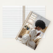 Classy Praying Mother 5,5" x 8,5" Spirale Notizblock (Innen)