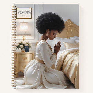 Classy Praying Mother Hardcover Journal Notizblock