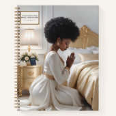 Classy Praying Mother Softcover-Notebook Notizblock (Vorderseite)