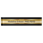 Classy Psychology Office Desk Plaque Namensplakette (Vorderseite)