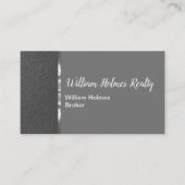Classy Real Anwesen Broker Business Cards Visitenkarte (Vorderseite)