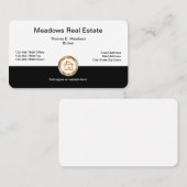 Classy Real Anwesen Broker Visitenkarte (Vorne/Hinten)