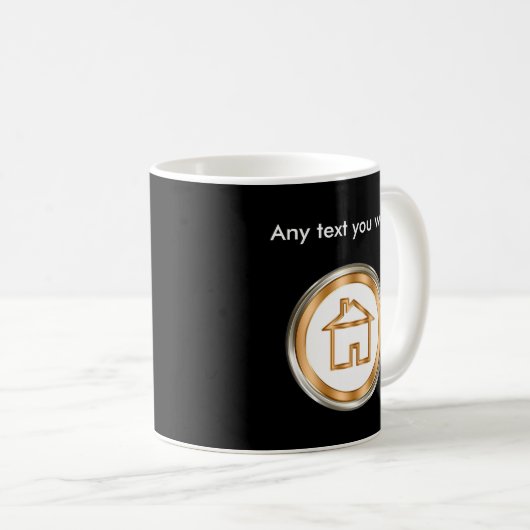 Classy Real Anwesen Coffee Cups Kaffeetasse (VorderseiteRechts)