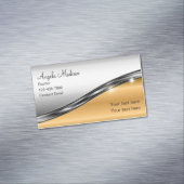 Classy Realtor Einzigartige Visitenkartenmagnete Magnetische Visitenkarte (Beispiel)