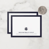Classy Realtor Mitteilungskarten (Vorderseite/Rückseite Beispiel)