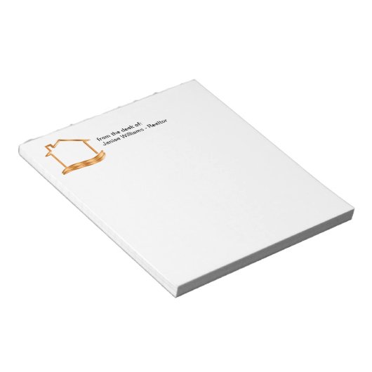 Classy Realtor Real Anwesen Theme Notizblock (angewinkelt)