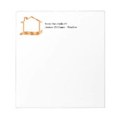 Classy Realtor Real Anwesen Theme Notizblock (Vorderseite)