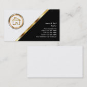 Classy-Realtor-Visitenkarten Visitenkarte (Vorne/Hinten)
