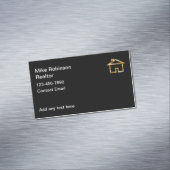 Classy Realtor Zuhause Sales Business Card Magnet (Beispiel)