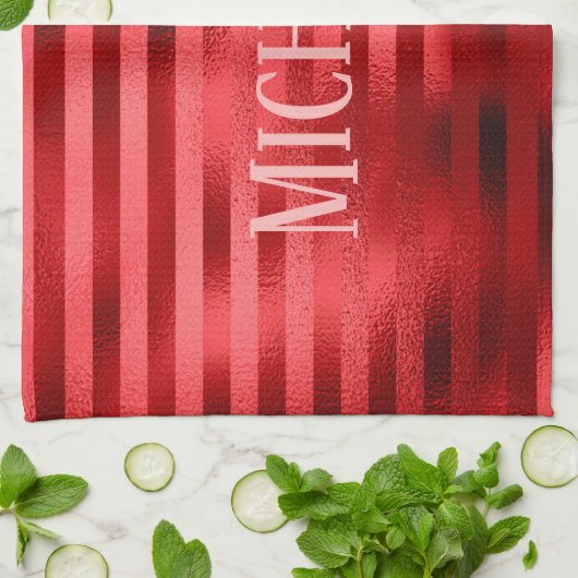 Classy Red Geschirrtuch (Gefaltet)