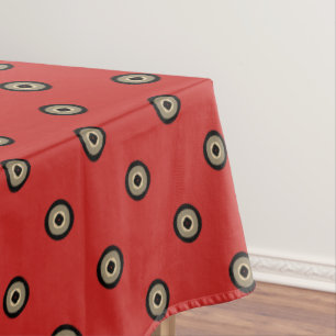 Classy Red und Black Tischdecke