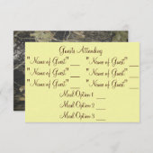 Classy Redneck UAWG RSVP Karte (Vorne/Hinten)